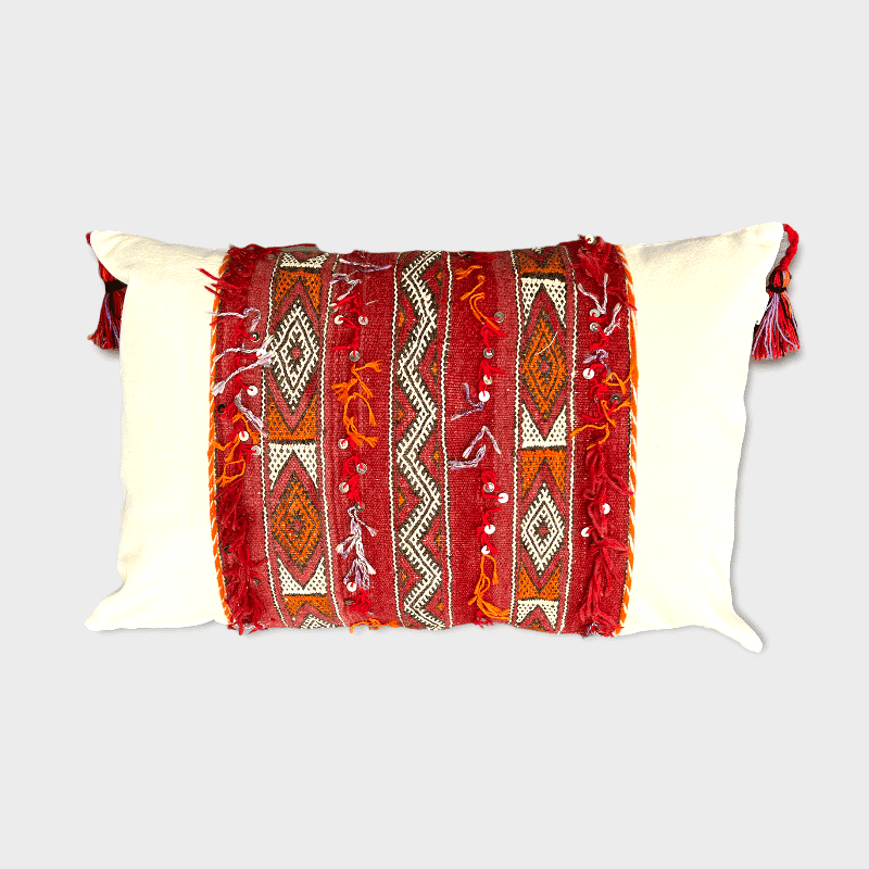 Coussins Kilim berbère ancien BOHO - Motiv 3