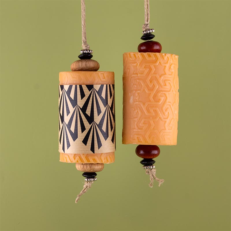 Rouleau de savon bio à suspendre FLEUR D'ORANGER