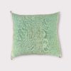 Housse de coussin cactus en soie - vert anis - Grøn2