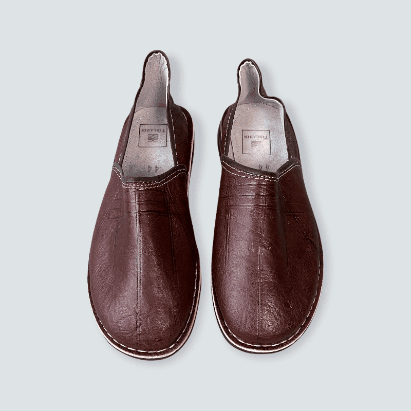 Chaussons/chaussures homme - marron foncé - 44