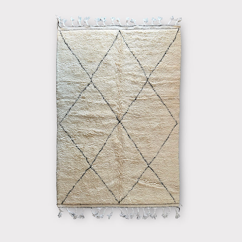 Beni Ouarain 158x246 cm.