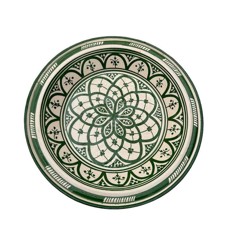 Plat à couscous marocain - 28 cm -  Græsgrøn