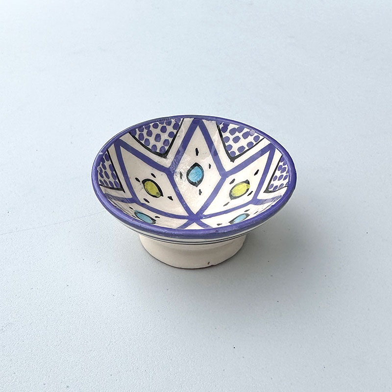Bol marocain en céramique - 7,5 cm. - Lilla
