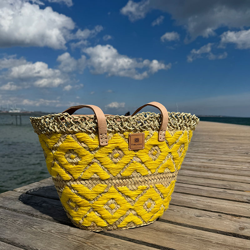 Sac de plage en osier · CHEMS