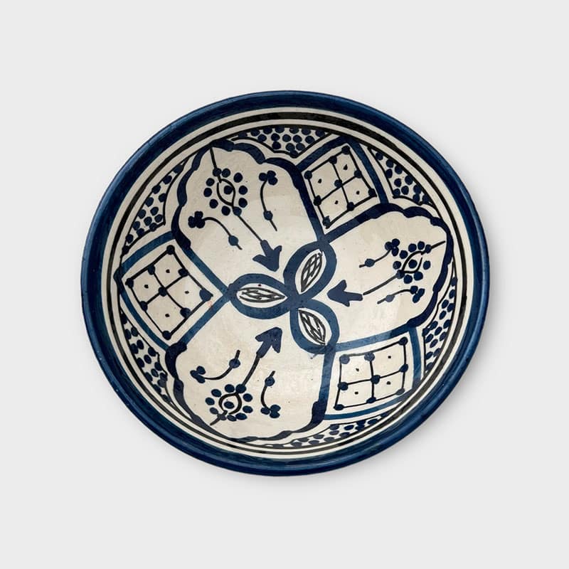 Bols marocains - 14 cm. - Mørkeblå