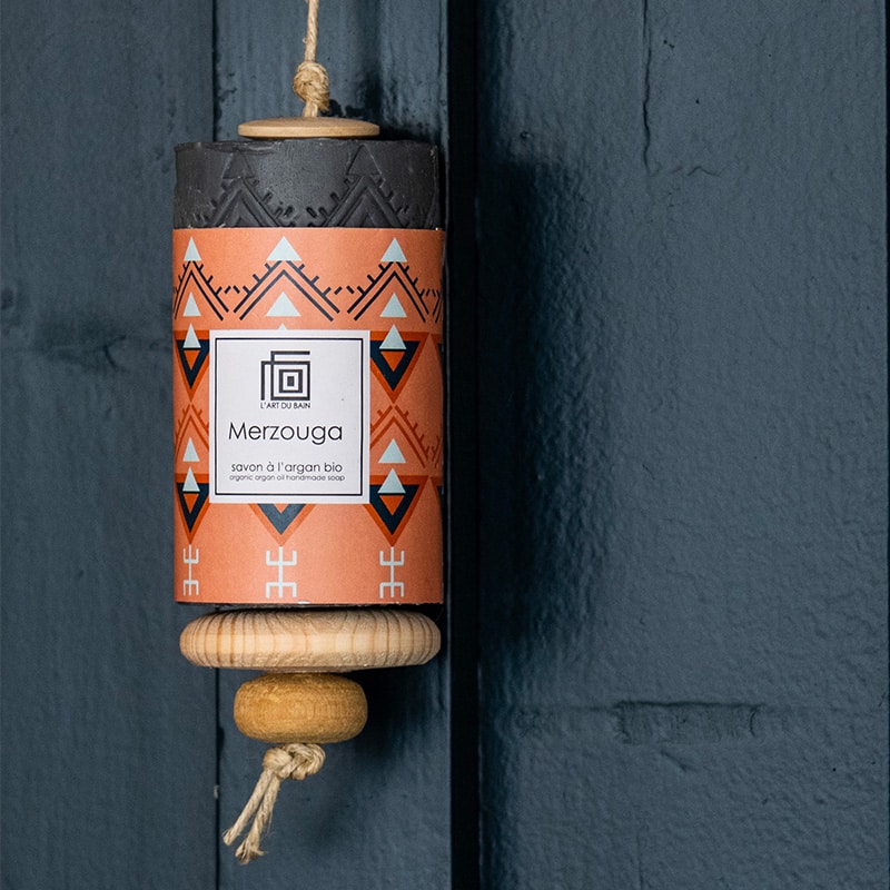 Rouleau de savon bio à suspendre MERZOUGA