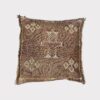 Housse de coussin cactus en soie - Mocca - Motiv 1