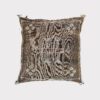 Housse de coussin cactus en soie - Mocca - Motiv 2