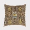 Housse de coussin cactus en soie - Mocca - Motiv 5