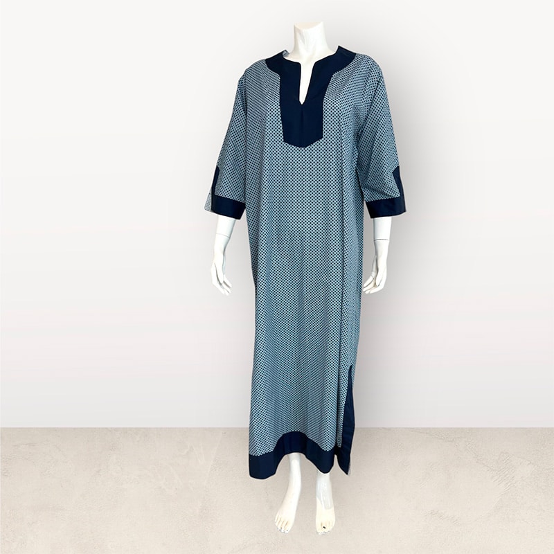 Robe taille L (tons bleus) - Royal Mansour