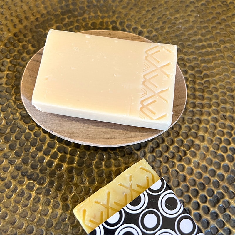 porte savon en bois de noyer