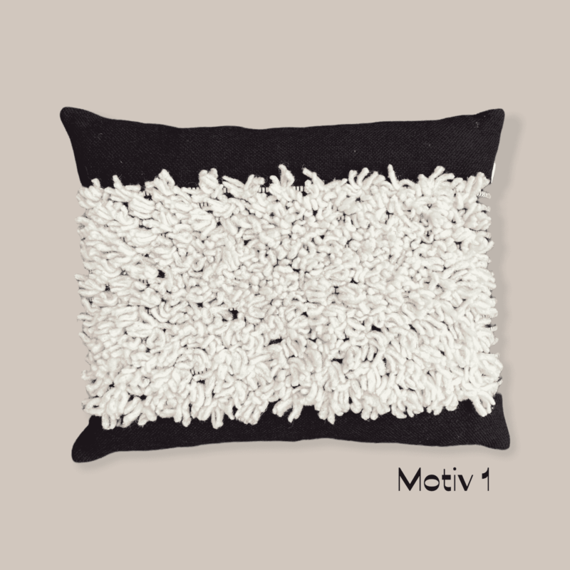 Coussin SAFI en marron foncé - Motiv 1