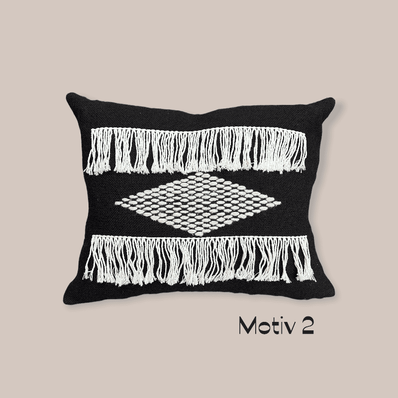 Coussin SAFI en marron foncé - Motiv 2