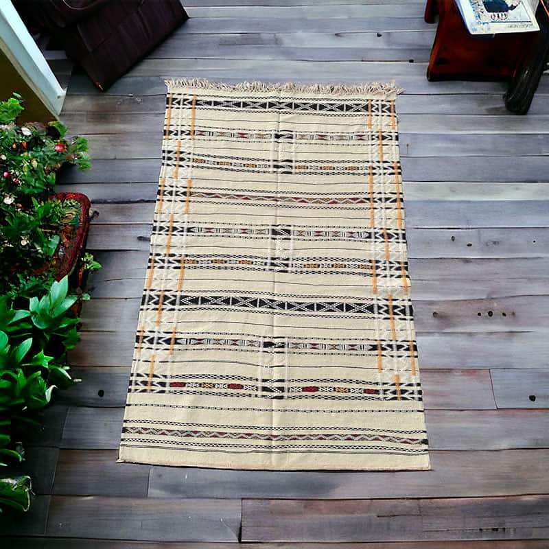 Tapis marocain - CHAOUI kilim 127x200