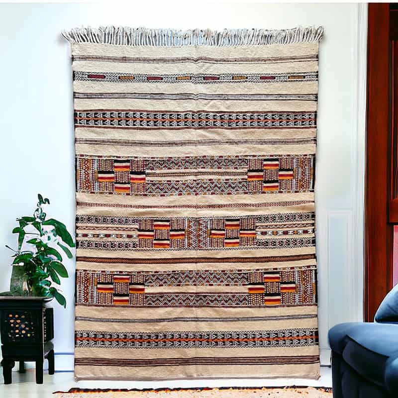 Tapis marocain - CHAOUI kilim 160x210