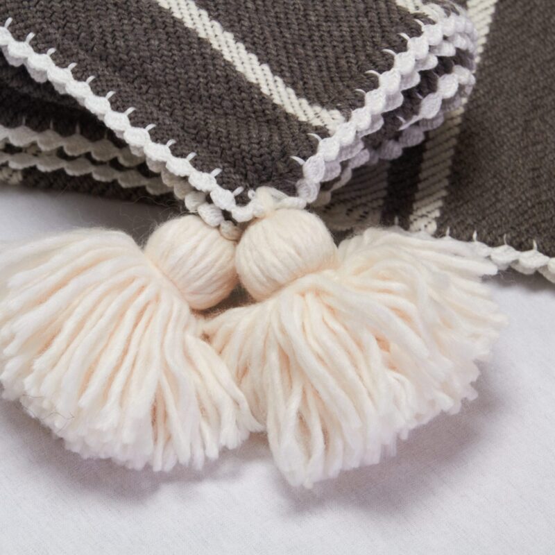 Couvre-lit en laine 270x224