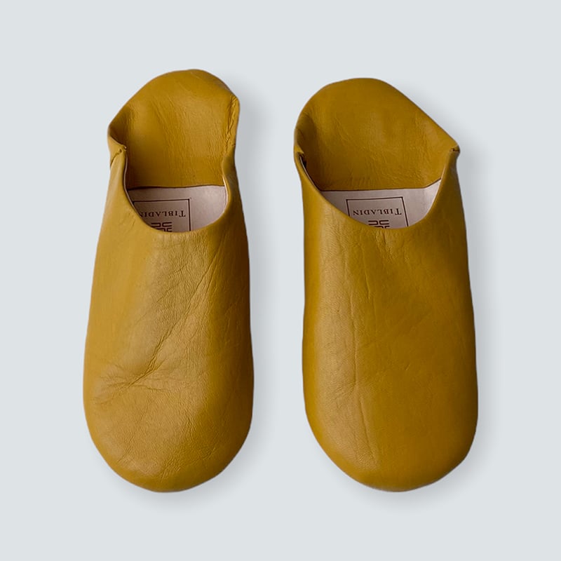 Chaussons femme - jaune moutarde - 40
