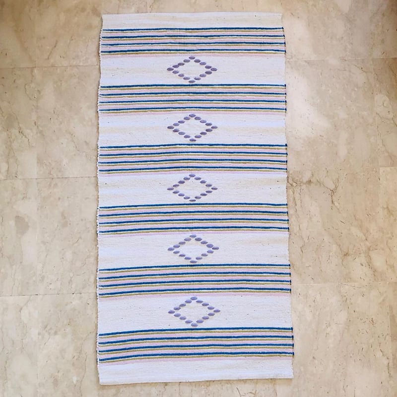 Couverture en coton - Jacinthe