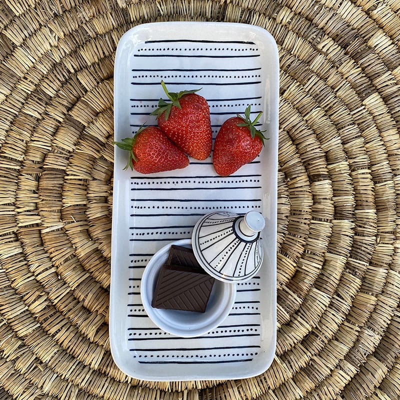 Mini bol à tajine Sel&Poivre avec couvercle - Dot