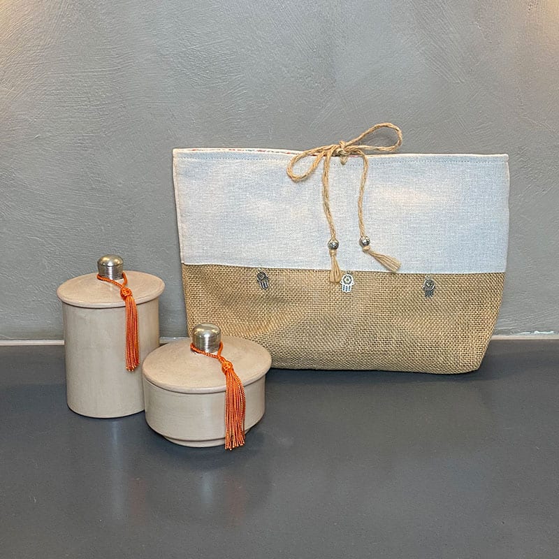 Trousse de toilette - grande au design marocain