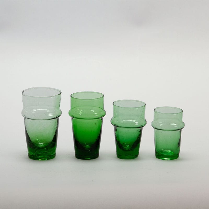 Verre Beldi - vert -  L