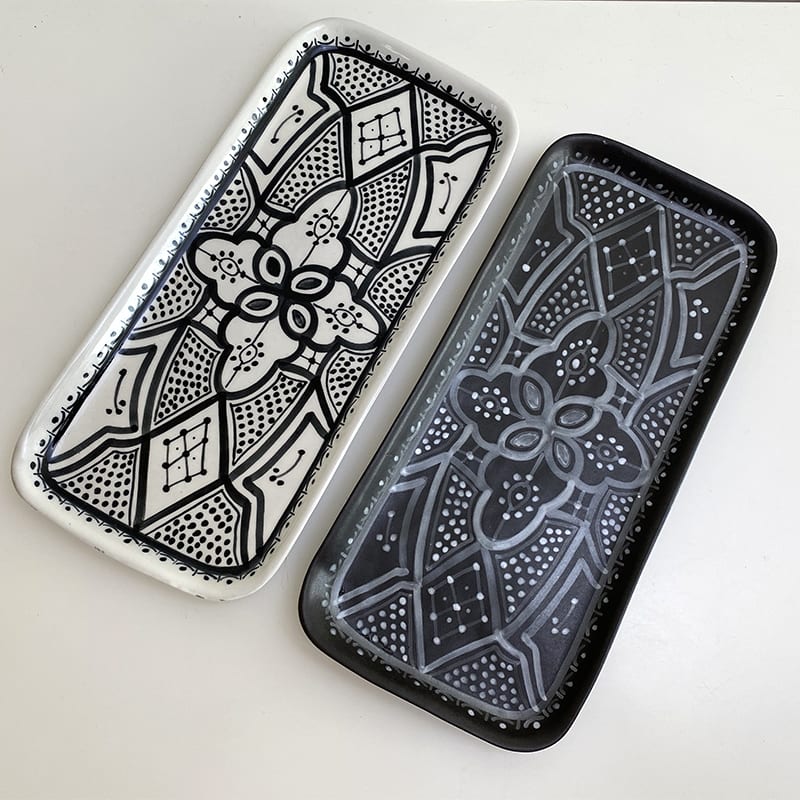 Plat à motif marocain - Sort