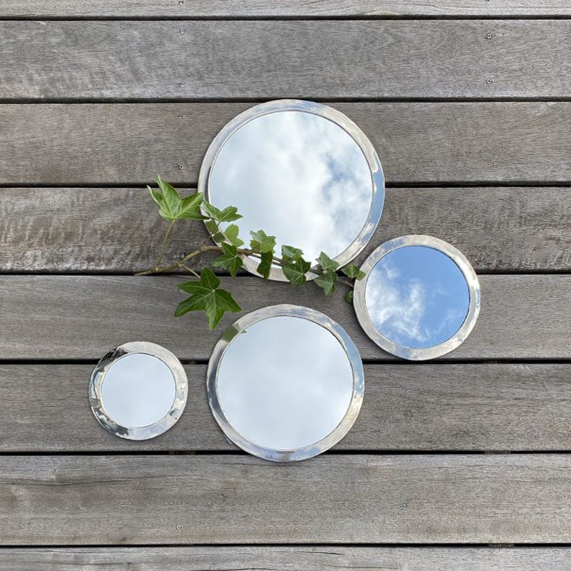 Miroir rond - Argent - S