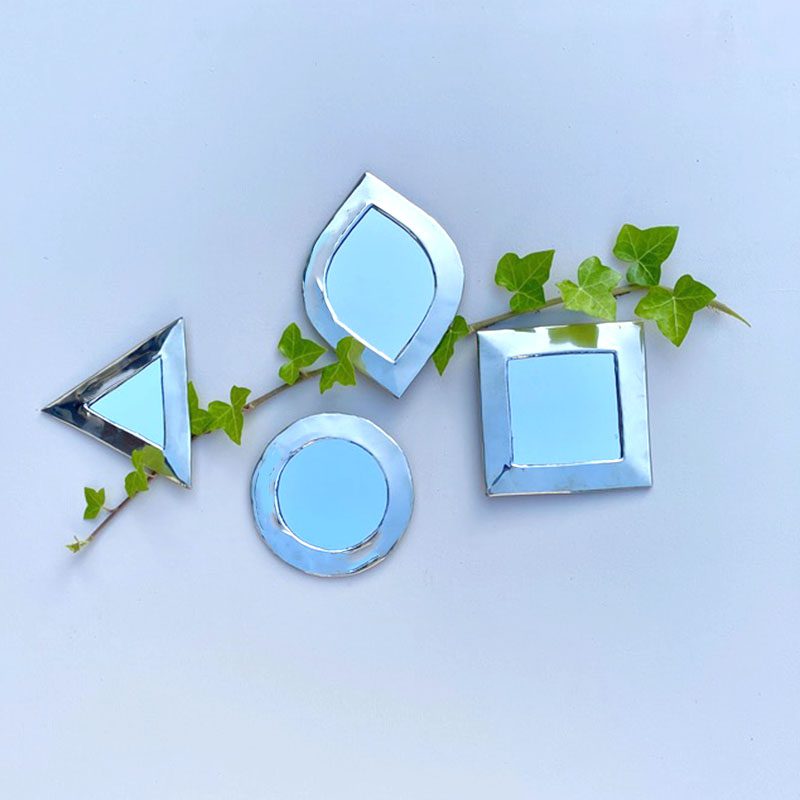 4 Petits miroirs - Argent