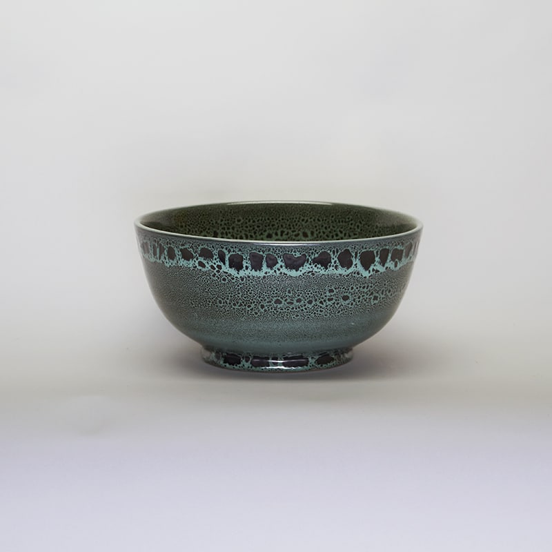 Bol vert chiné - plusieurs tailles - 20 cm