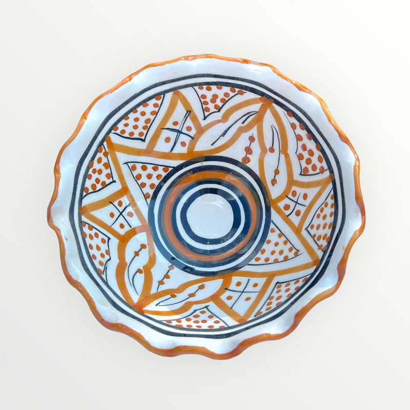 Bols marocains vague 12,5 cm. - Okker