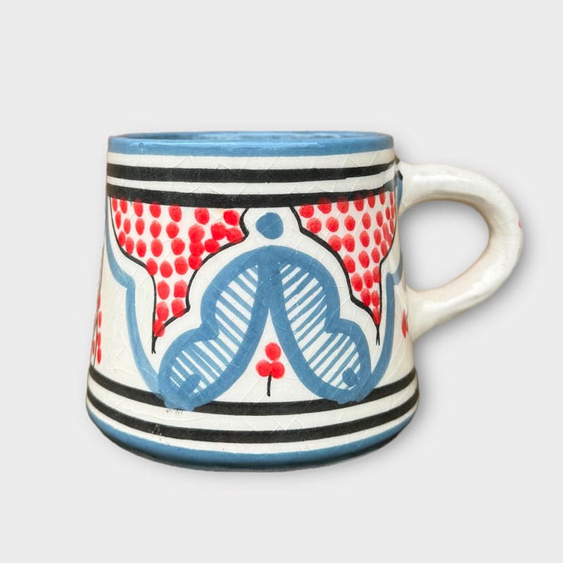 Mug marocain en céramique - Lavendelblå