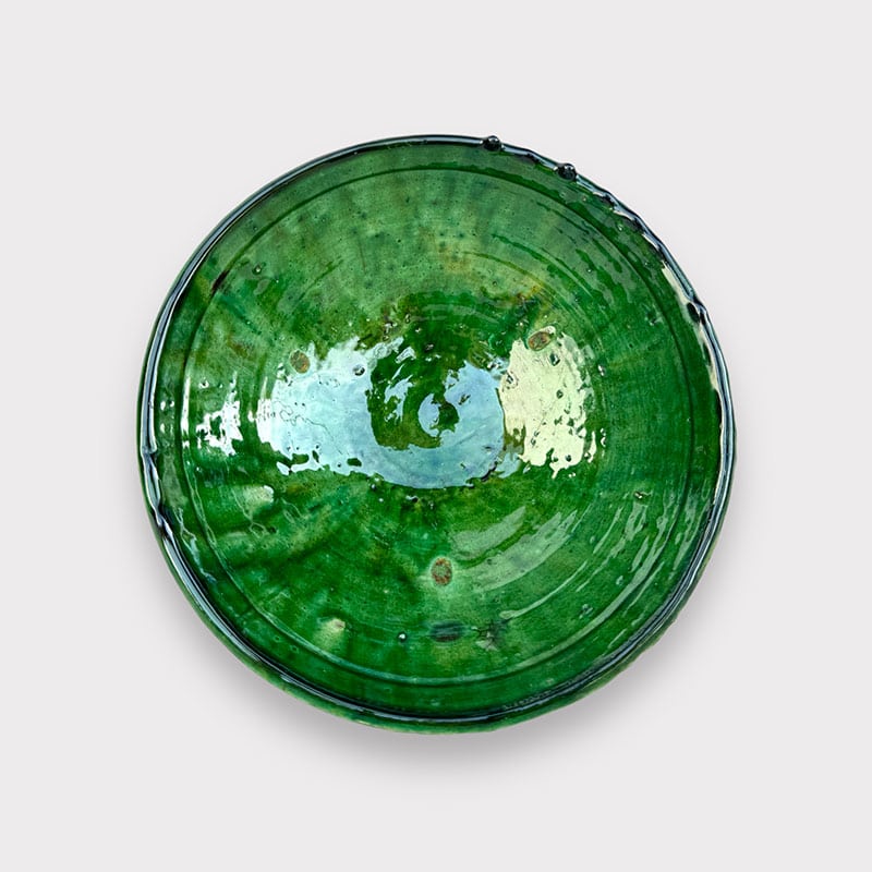 Bol en céramique Tamegroute 23 cm. - Blank