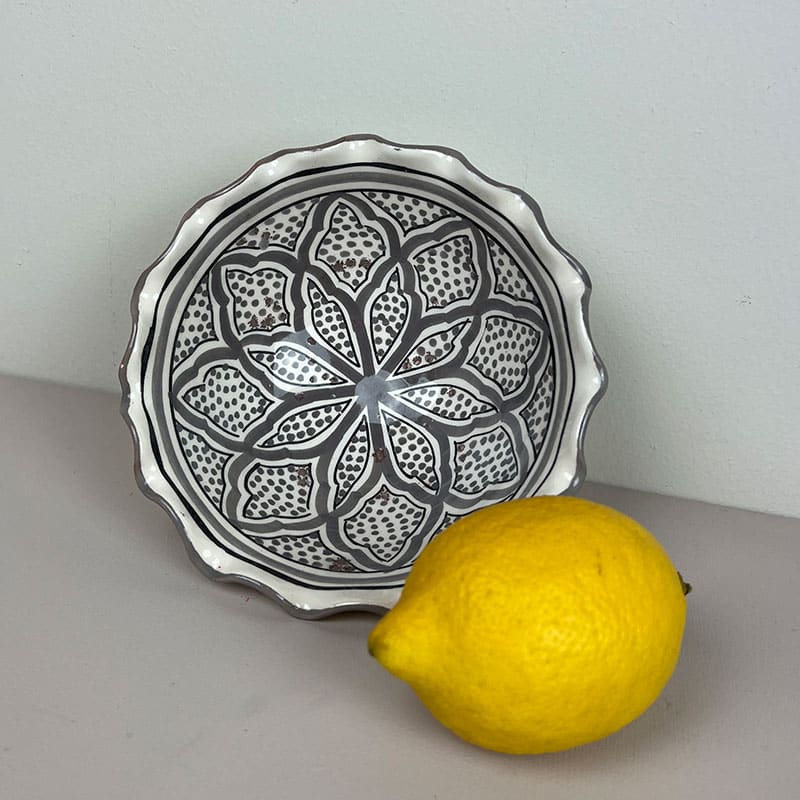 Bols marocains - vague 16cm - Beige stjerne