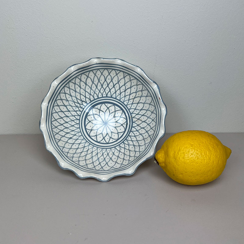 Bols marocains - vague 16cm - Lavendelblå