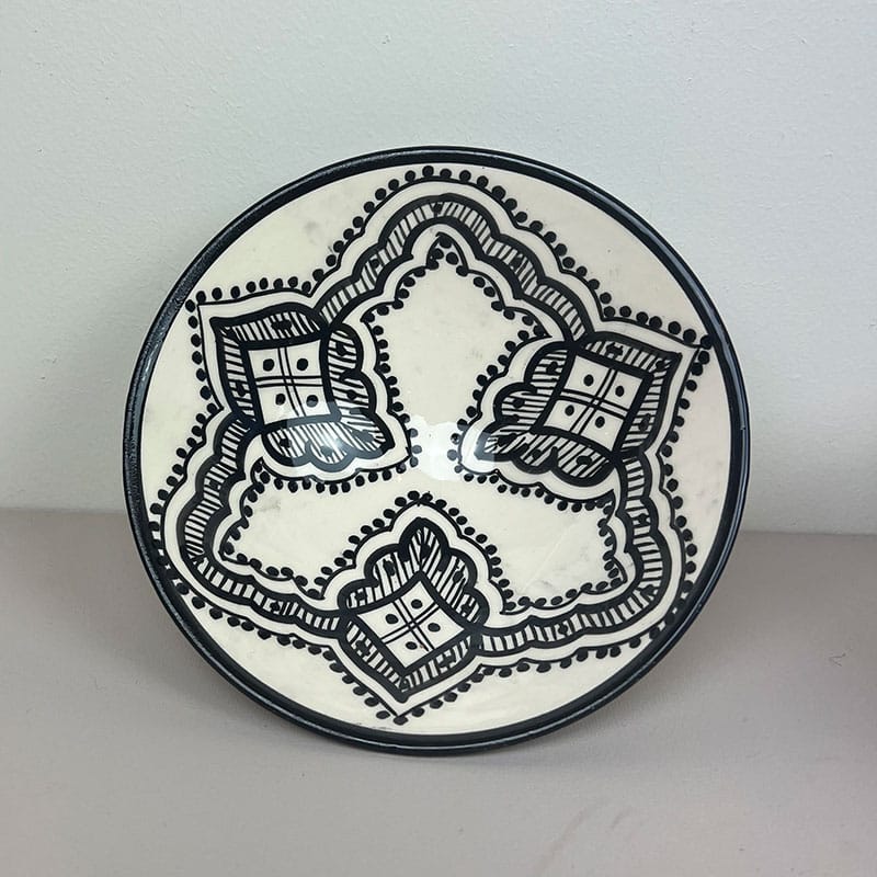 Bols marocains 18 cm - Sort rombe