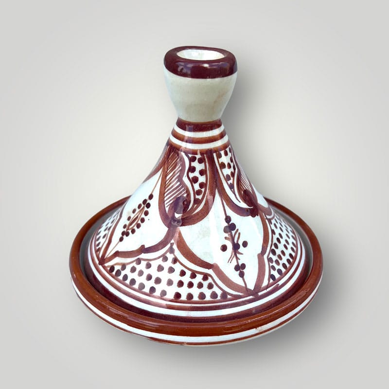 Tajine marocain - 13 cm - Brun