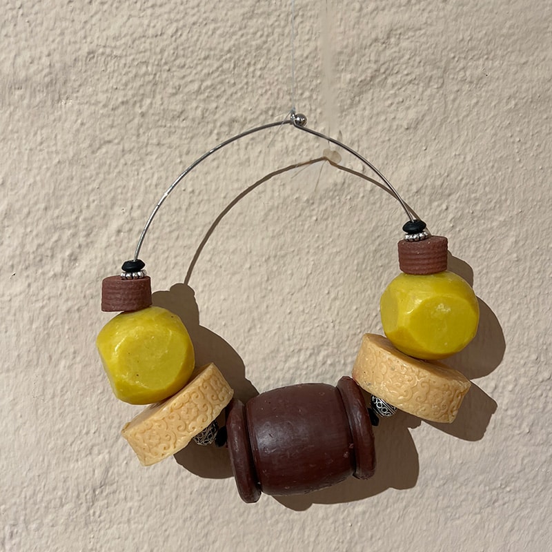 Couronne parfumée décorative PIMP TA KASBAH - Violet